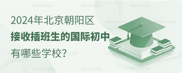 2024年北京朝阳区接收插班生的国际初中有哪些学校