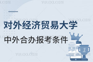 对外经济贸易大学中外合作办学留学项目报考条件
