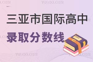 三亚市国际高中录取分数线