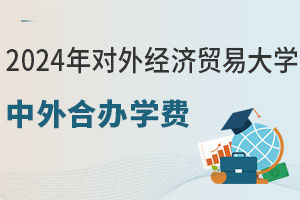 2024年对外经济贸易大学中外合作办学学费是多少？