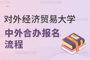 对外经济贸易大学中外合作办学报名流程