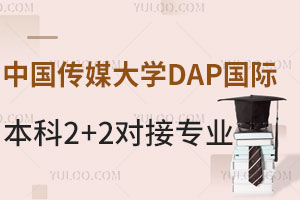 中国传媒大学DAP国际本科2+2项目国外大学对接专业