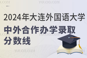 2024年大连外国语大学中外合作办学录取分数线