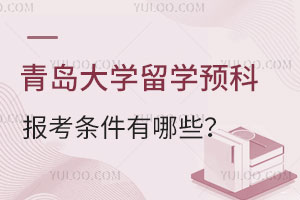 2024年青岛大学留学预科报考条件有哪些？