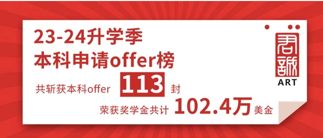 君诚国际高中艺术部升学报告