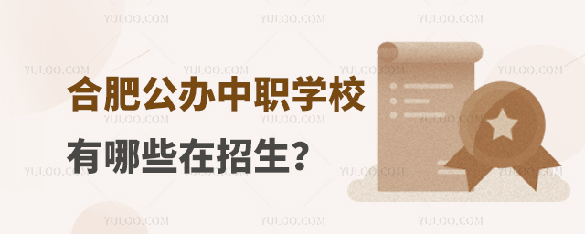 合肥公办中职学校有哪些在招生?