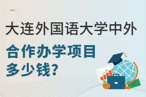大连外国语大学中外合作办学项目多少钱？