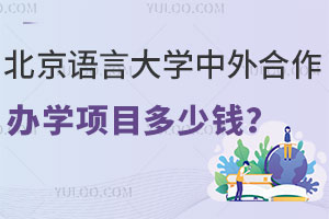 北京语言大学中外合作办学项目多少钱？