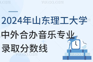 2024年山东理工大学中外合作办学音乐专业录取分数线