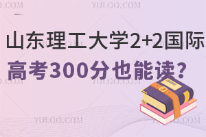 山东理工大学2+2国际本科，高考300分也能读？