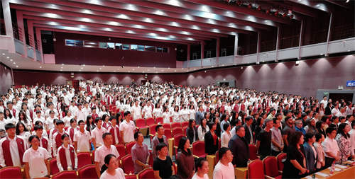 北外同文外国语学校开学典礼