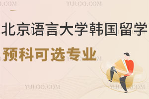 北京语言大学韩国留学预科可选专业盘点