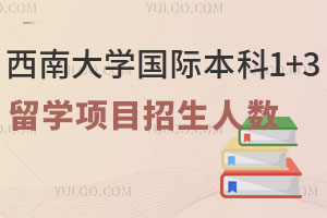 西南大学国际本科1+3留学项目招生人数是多少？含学业规划