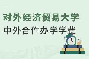 对外经济贸易大学中外合作办学学费多少钱？