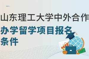山东理工大学中外合作办学留学项目报名条件是什么？