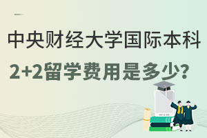 中央财经大学国际本科2+2留学费用是多少？