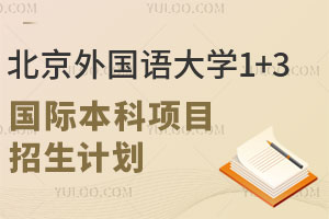 2025年北京外国语大学1+3国际本科项目招生计划
