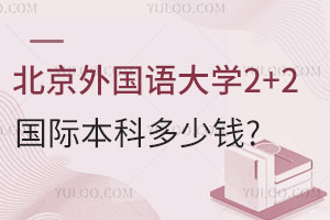 北京外国语大学2+2国际本科多少钱？附招生专业和录取条件