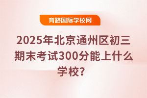 2025걱ͨĩ300ʲôѧУ