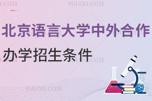 北京语言大学中外合作办学招生条件是什么？2025届高中生关注！