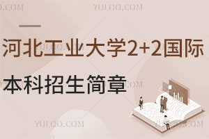 2025年河北工业大学2+2国际本科招生简章发布，快速查看！