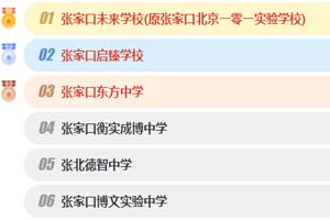 河北张家口私立学校排名榜!2025-2026学年参考