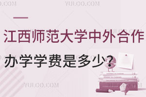 2025江西师范大学中外合作办学学费是多少？