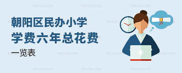 朝阳区民办小学学费六年总花费一览表