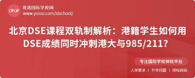 北京DSE课程双轨制解析:港籍学生如何用DSE成绩同时冲刺港大