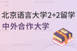 北京语言大学2+2留学中外合作大学有哪些？