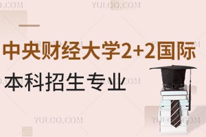 中央财经大学2+2国际本科招生专业有哪些？