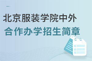 2025年北京服装学院中外合作办学招生简章