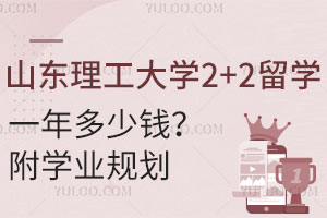 山东理工大学2+2留学学费一年多少钱？附学业规划