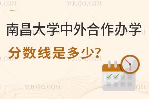 2025南昌大学中外合作办学分数线是多少？