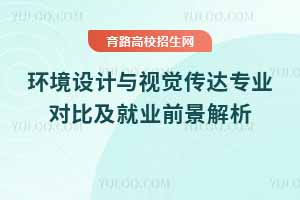 环境设计与视觉传达专业对比及就业前景解析