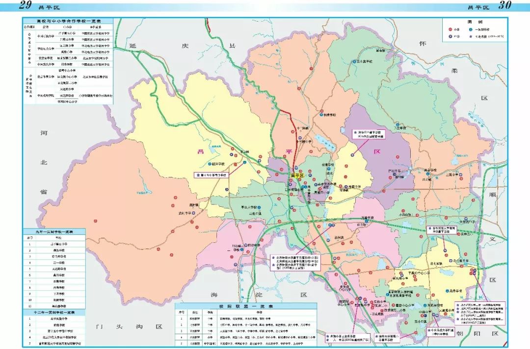 昌平区学区划分
