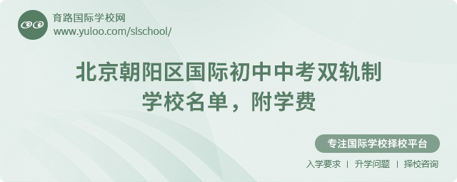 北京朝阳区国际初中中考双轨制学校名单