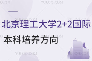 2025北京理工大学2+2国际本科培养方向，涵盖商科/艺术/信息技术