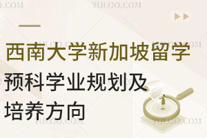 2025西南大学新加坡留学预科班学业规划及培养方向