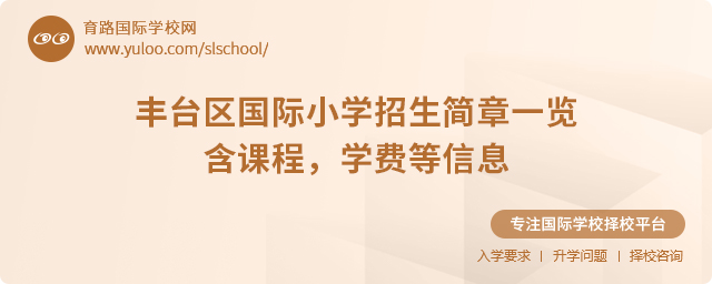 2025年丰台区国际小学招生简章