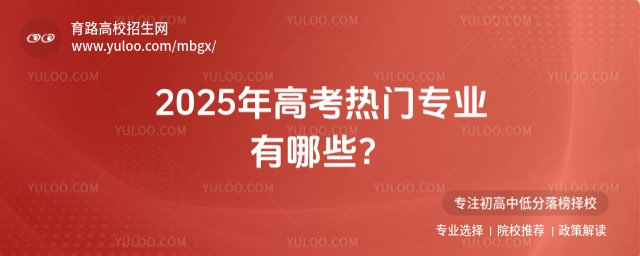2025年高考热门专业有哪些?