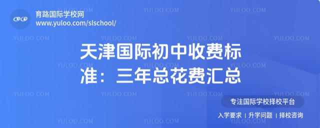 2025年天津国际初中收费标准