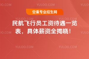 民航飛行員工資待遇一覽表,具體薪資全揭曉!