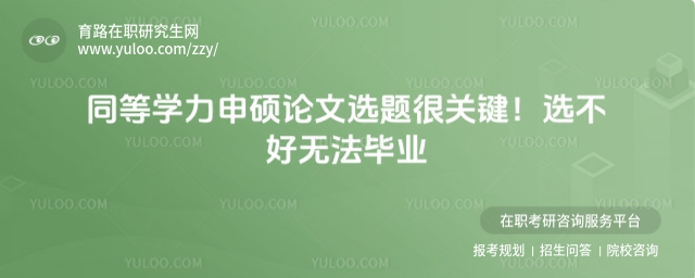 同等学力申硕论文