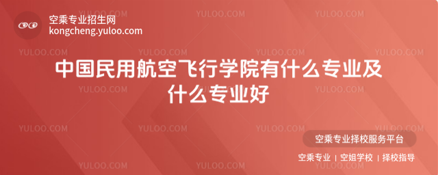 中國民用航空飛行學院有什么專業(yè)及什么專業(yè)好