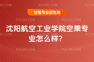 沈陽航空工業學院空乘專業怎么樣?