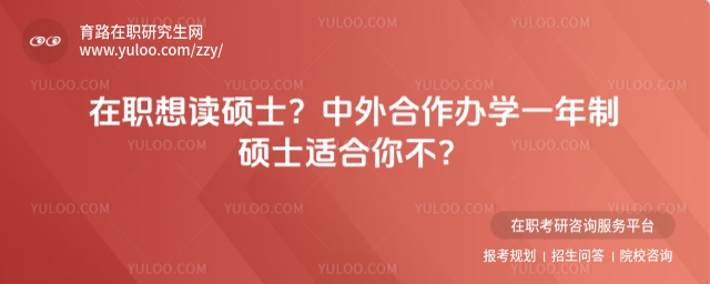 中外合作办学一年制硕士