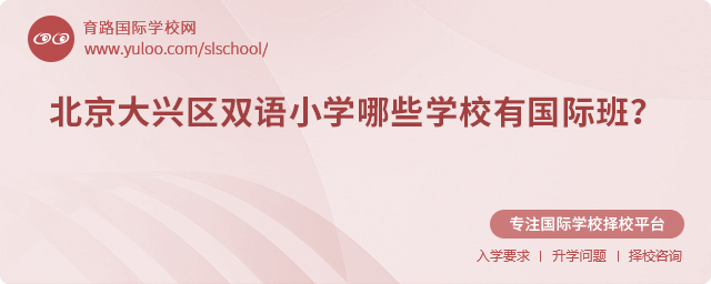 北京大兴区双语小学哪些学校有国际班