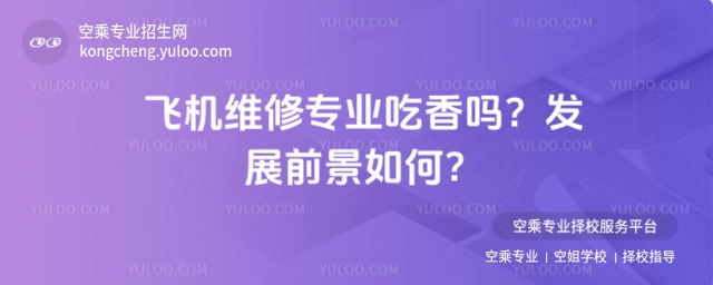 飛機維修專業吃香嗎