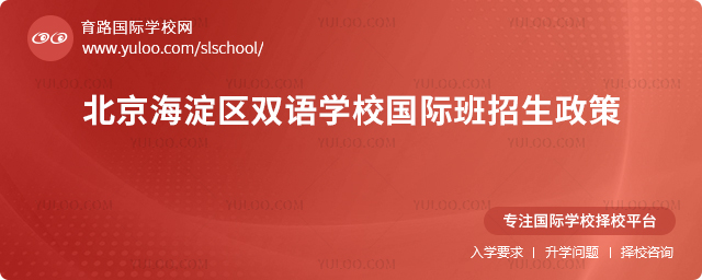 2025年北京海淀区双语学校国际班招生政策